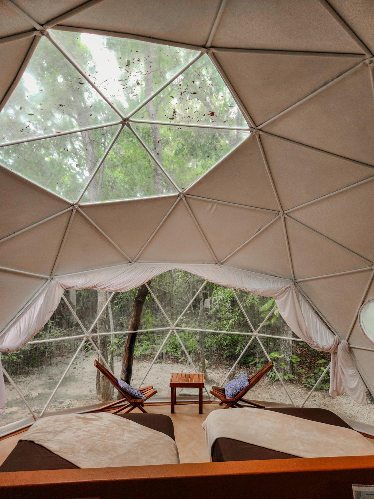 Ku Kuk Glamping Apartment Chemuyil Exterior photo