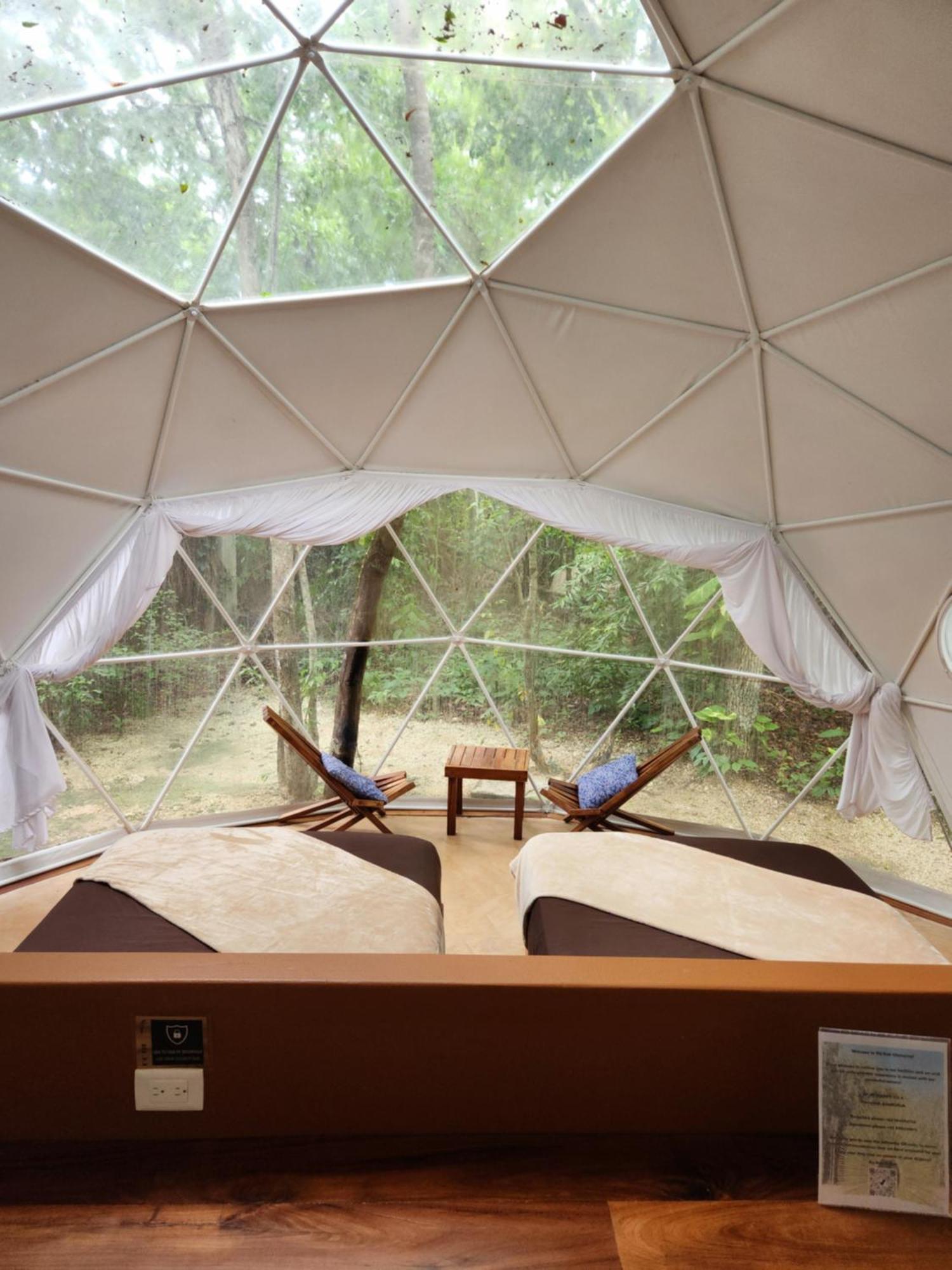 Ku Kuk Glamping Apartment Chemuyil Exterior photo