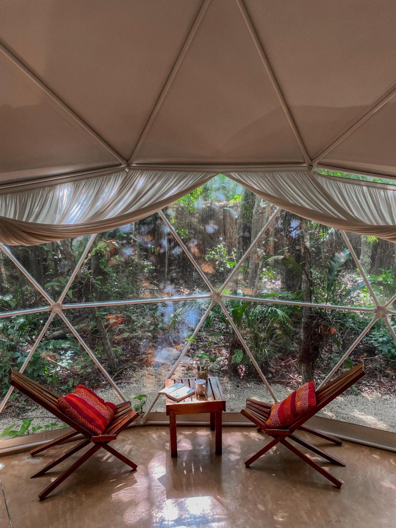 Ku Kuk Glamping Apartment Chemuyil Exterior photo